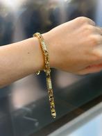 18KT Goud - 43.3 Gram - Armband - MAGNUM - Herenarmband, Ophalen, Nieuw, Goud, Goud