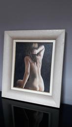 Naakt vrouw oil on canvas, Antiek en Kunst, Kunst | Schilderijen | Klassiek, Ophalen