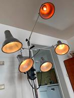 Vintage Nuova Donatella industriële 5-armige vloerlamp, Huis en Inrichting, Lampen | Vloerlampen, 150 tot 200 cm, Ophalen of Verzenden