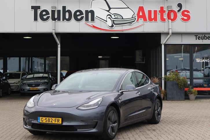Tesla Model 3 Long Range AWD 75 kWh 90% SOH, Panoramadak, Le, Auto's, Tesla, Bedrijf, Te koop, Model 3, 4x4, ABS, Adaptive Cruise Control