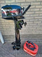 Mercury 4 buitenboordmotor, 2 takt, langstaart, Ophalen, Gebruikt, Minder dan 5 pk, Buitenboordmotor