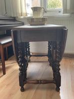 Engelse hangoortafel, Huis en Inrichting, Gebruikt, Kersenhout, Vier personen, Ovaal
