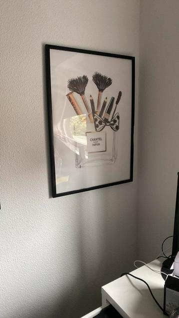 4 x design schilderij zwart beschikbaar voor biedingen