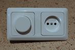 Berker 2819(01) dimmer combinatie, Ophalen of Verzenden, Zo goed als nieuw