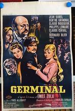Filmposter Germinal - Yves Allegret Jean Sorel, Ophalen of Verzenden, Gebruikt, A1 t/m A3, Film en Tv