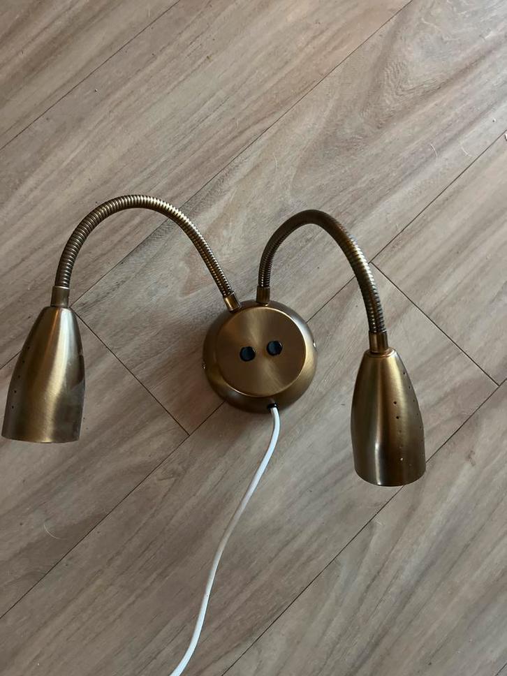 Wandspotjes, Huis en Inrichting, Lampen | Wandlampen, Gebruikt, Metaal, Ophalen