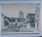 6 / Gezicht op Arnhem van Jan Weissenbruch, Antiek en Kunst, Ophalen of Verzenden