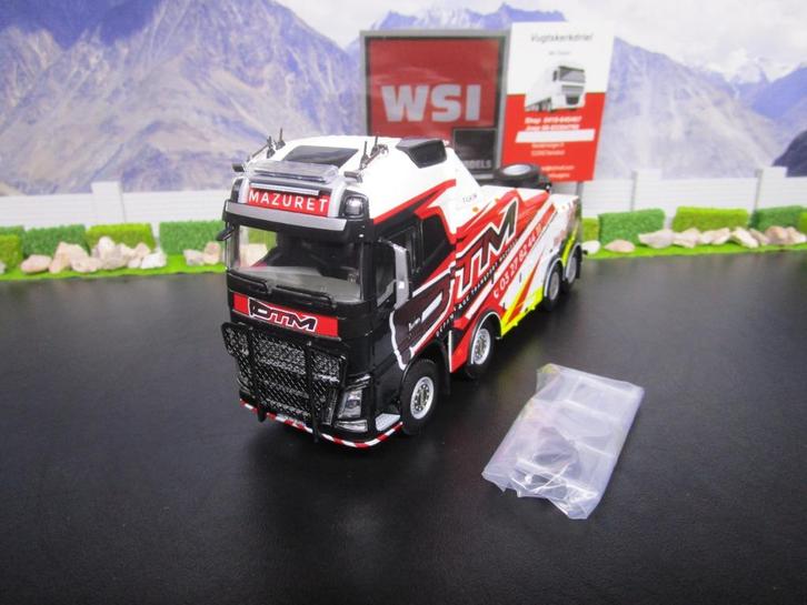 Wsi 01-4508 Volvo FH4 Globetrotter XL 8x4 , DTM Mazuret, Hobby en Vrije tijd, Modelauto's | 1:50, Nieuw, Bus of Vrachtwagen, Wsi