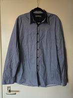 Angelo Litrico blouse blauw patroon L, Kleding | Heren, Overhemden, Ophalen of Verzenden, Zo goed als nieuw, Blauw, Angelo Litrico