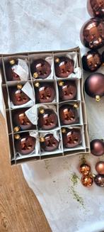 bruine kerst versiering, Ophalen of Verzenden, Zo goed als nieuw