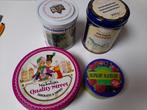 4 Blikken, Toffees,Bonbons,Pepermunt,Street, Verzamelen, Blikken, Ophalen, Gebruikt, Overige