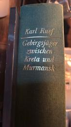WW2 Gebirgsjäher Kreta Murmansk, Verzamelen, Ophalen of Verzenden, Luchtmacht, Duitsland, Boek of Tijdschrift
