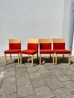 Set van 4 | Logica 00930 stoelen | merk Montbel, Huis en Inrichting, Stoelen, Ophalen, Hout, Italiaans Design, Zo goed als nieuw
