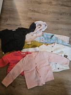 7 vestjes, plus jasje maat 74, Kinderen en Baby's, Babykleding | Maat 74, Ophalen of Verzenden, Gebruikt, Meisje, Truitje of Vestje