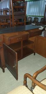 Eiken Jugendstil ladenkast dressoir Schuitema, Ophalen, Zo goed als nieuw, Minder dan 100 cm, Kersenhout