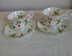 1kop en schotel royal canterbury strawberry, Antiek en Kunst, Ophalen of Verzenden