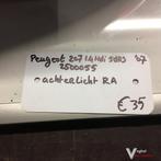Peugeot 207 1.4 hdi 5drs 2007 2500055  Achterlicht Rechts, Auto-onderdelen, Verlichting, Gebruikt, -, -, Ophalen of Verzenden