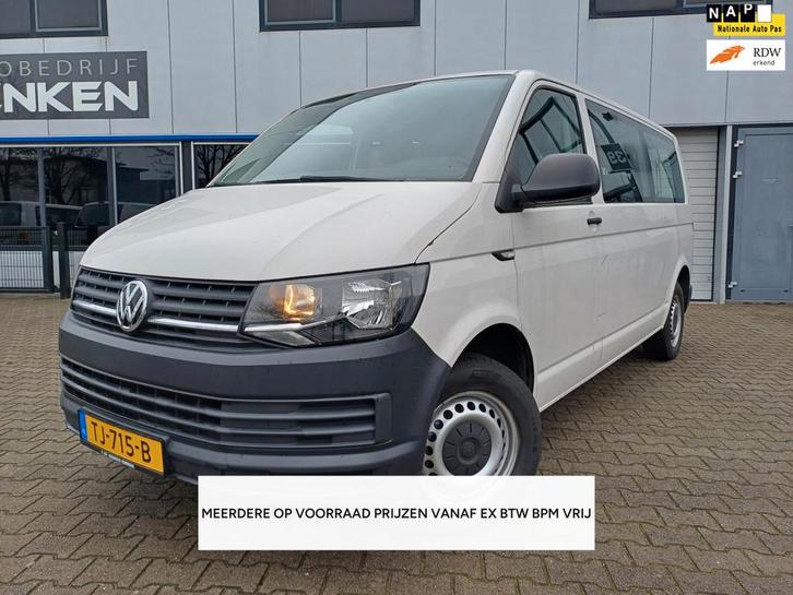 Volkswagen Transporter Kombi 2.0 TDI L2H1 9PERSONEN/PRIJSEXB, Auto's, Volkswagen, Te koop, Transporter, ABS, Airbags, Airconditioning