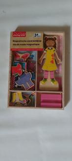 HOUTEN MAGNETISCH AANKLEEDPOP voor 3 jaar en ouder, Kinderen en Baby's, Speelgoed | Educatief en Creatief, Ophalen of Verzenden