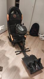 Race Stoel met Pedalen en Ferrari Stuur, Spelcomputers en Games, Spelcomputers | Overige, Ophalen, Gebruikt