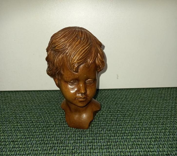 Art Deco Kinderbuste/Sculptuur Antoon Peree AP228, Antiek en Kunst, Kunst | Beelden en Houtsnijwerken, Ophalen of Verzenden