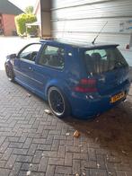 Volkswagen Golf 2.8 V6 150KW 4MOTION 2000 Blauw, Auto's, Stoelverwarming, 1373 kg, Zwart, 700 kg
