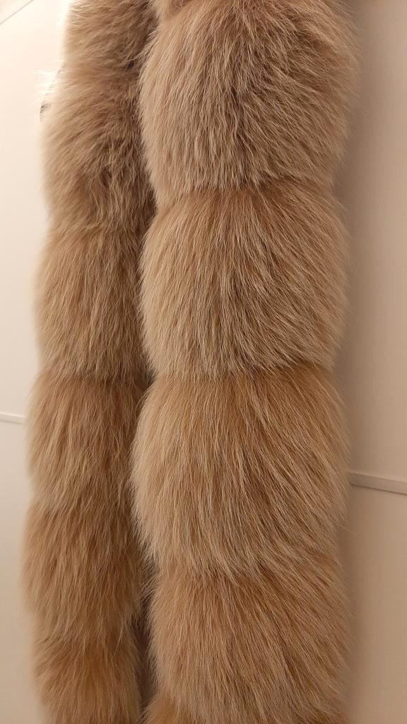 ECHT BONT/ BONTSJAAL/ BONTKRAAG/ VOSSENBONT, Kleding | Dames, Mutsen, Sjaals en Handschoenen, Zo goed als nieuw, Sjaal, Ophalen of Verzenden