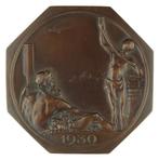 MEDAL 1930 Josuë Dupon : Tentoonstelling Antwerpen, Verzenden, Brons, Buitenland