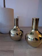 Gouden vazen set, Huis en Inrichting, Woonaccessoires | Vazen, Overige materialen, Overige kleuren, Ophalen of Verzenden, Zo goed als nieuw