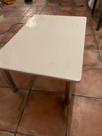 Grote Salontafel met Metalen Poten, Ophalen, Gebruikt, 100 tot 150 cm, 50 tot 100 cm