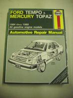 werkplaatshandboek Mercury, Ophalen of Verzenden, Zo goed als nieuw, Diverse