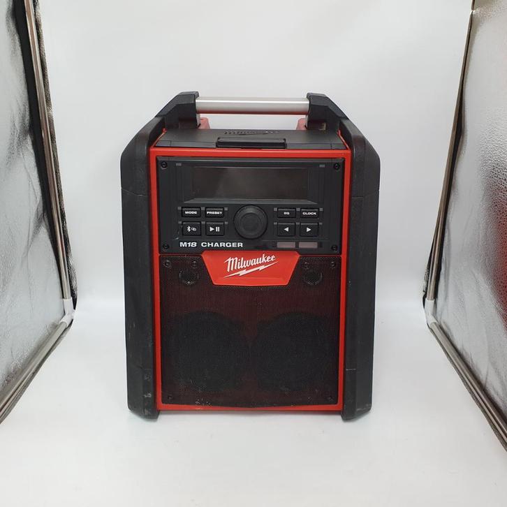 Milwaukee M18 RC Bouwradio in Nette Staat, Audio, Tv en Foto, Radio's, Bouwradio, Ophalen of Verzenden