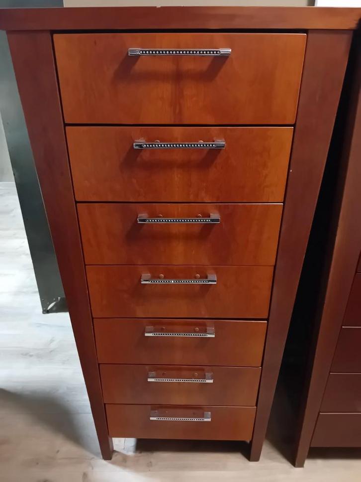 LADENKAST met 7 laden,luxe handvaatjes, Huis en Inrichting, Kasten | Ladekasten, Gebruikt, 100 tot 150 cm, 50 tot 100 cm, 25 tot 50 cm