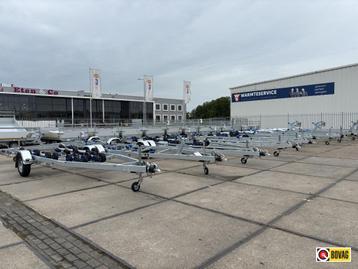 Bij Impex Groningen veel voorraad Vlemmix boottrailers nieuw beschikbaar voor biedingen