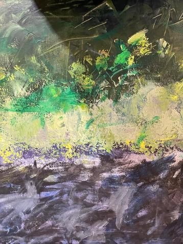 Abstract Landschap Schilderij beschikbaar voor biedingen