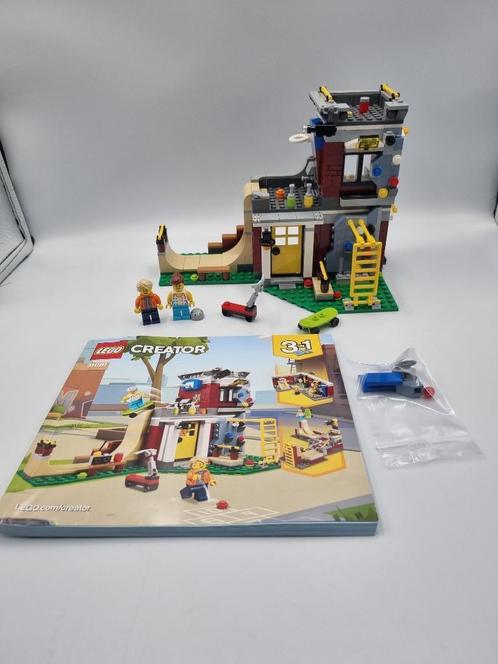 Lego Creator 31081 Modular Skate House, Kinderen en Baby's, Speelgoed | Duplo en Lego, Zo goed als nieuw, Lego, Complete set, Ophalen of Verzenden