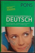 PONS Grosses Schulwörterbuch Deutsch, Duits, Overige uitgevers, Ophalen of Verzenden, Zo goed als nieuw