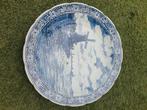 Delfts Blauw groot Wandbord Boch België, Ophalen