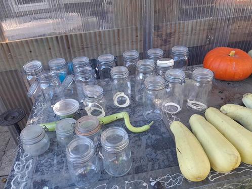 Weckpotten verzameling, Huis en Inrichting, Keuken | Potten en Pannen, Gebruikt, Pot, Bus of Blik, Overige materialen, Ophalen