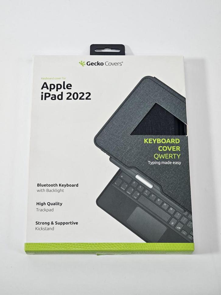 Gecko Covers - Keyboard Cover Apple Ipad 10.9" 2022 - Spaans, Computers en Software, Tablet-hoezen