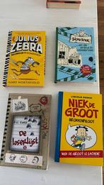 4 kinderboeken: Julius; Silvester; de loserlijst en Niek de, Ophalen of Verzenden, Zo goed als nieuw