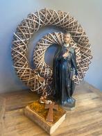 Heiligenbeeld - antiek, brocante, heilige Gerardus, Antiek en Kunst, Antiek | Religie, Ophalen of Verzenden