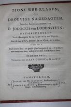 Jodocus van Lodensteyn - Diverse werken (1718), Antiek en Kunst, Antiek | Boeken en Bijbels, Ophalen of Verzenden