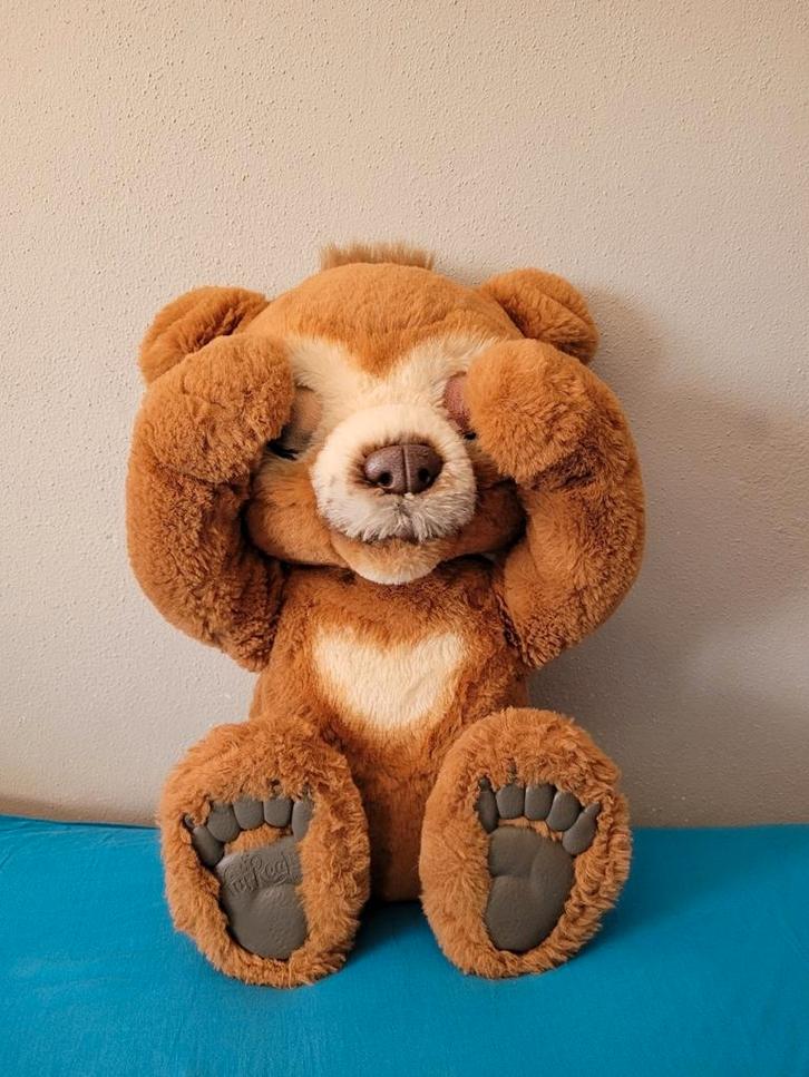 FurReal Cubby de Beer - Interactieve Knuffel, Kinderen en Baby's, Speelgoed | Knuffels en Pluche, Zo goed als nieuw, Beer, Ophalen