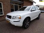 Volvo XC90 2.4 D5 R Design Automaat / leder / Navi / 7 Perso, Auto's, Euro 5, Zwart, 7 stoelen, Wit