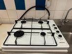 Wiggo Gasfornuis - 4 pits kookplaat/ gasplaat, Ophalen, Gebruikt, 4 kookzones, Gas