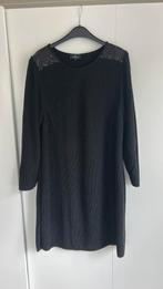 Feestelijke zwarte Monari jurk met glim en pailletten mt 46, Kleding | Dames, Jurken, Zwart, Maat 46/48 (XL) of groter, Nieuw
