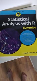 Boek Statistical Analysis with R For Dummies – ideaal voor d, Ophalen of Verzenden, Beta, Zo goed als nieuw