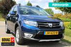 Dacia SANDERO Stepway 0.9 TCe 90pk Laureate automaat airco/c, Auto's, 898 cc, Euro 6, Met garantie (alle), Blauw