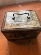 Oud blik met winterse voorstelling, Ophalen of Verzenden, Zo goed als nieuw, Overige